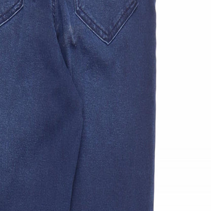 F&F Womens Blue   Skinny Jeans Size 10 L29 in - STRECHY WAISTBAND