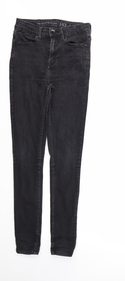 Oasis Womens Black   Skinny Jeans Size 8 L29 in