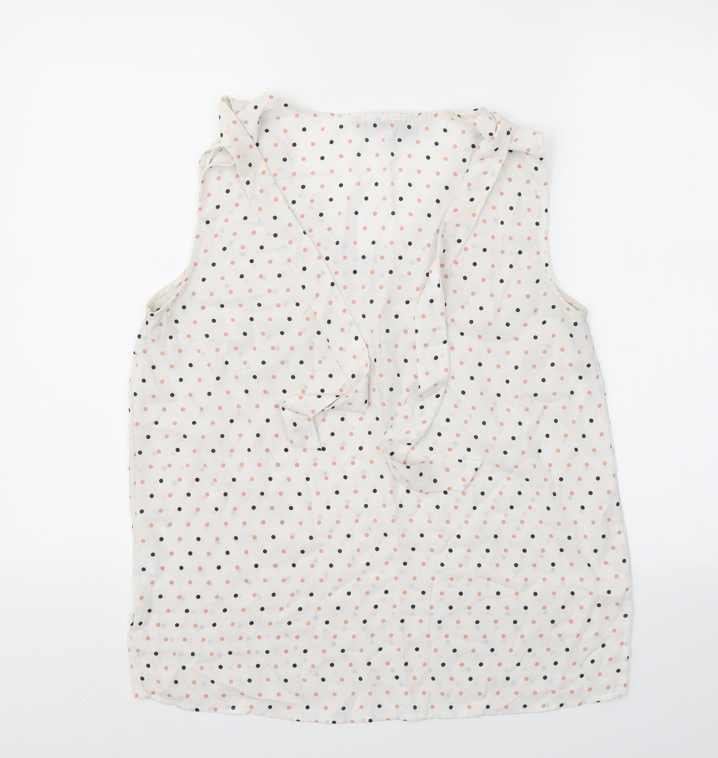 Primark Womens Multicoloured Polka Dot  Basic Blouse Size 12