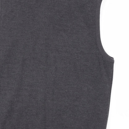 Womens UK Size M M&S Grey Full Zip Jumper