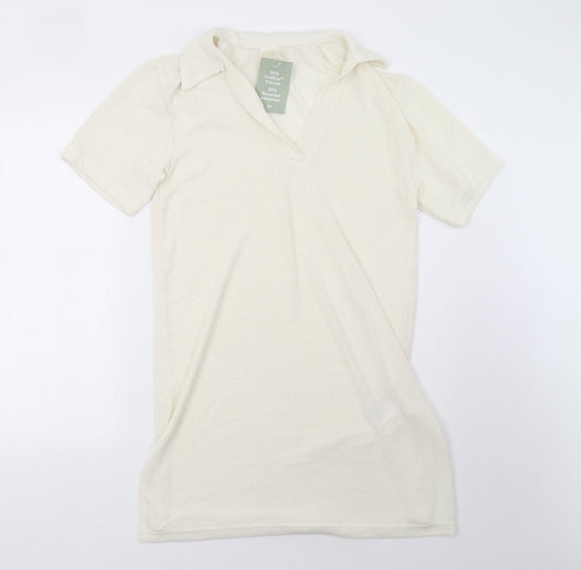 H&M Womens White   A-Line  Size S