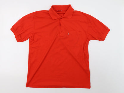pumalio Mens Red    Polo Size XL