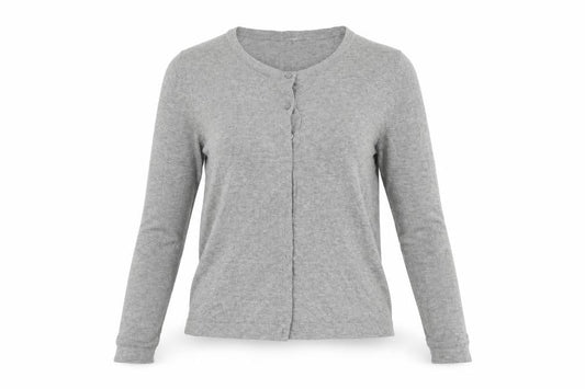Womens UK Size M Old Navy Grey Cardigan Jumper