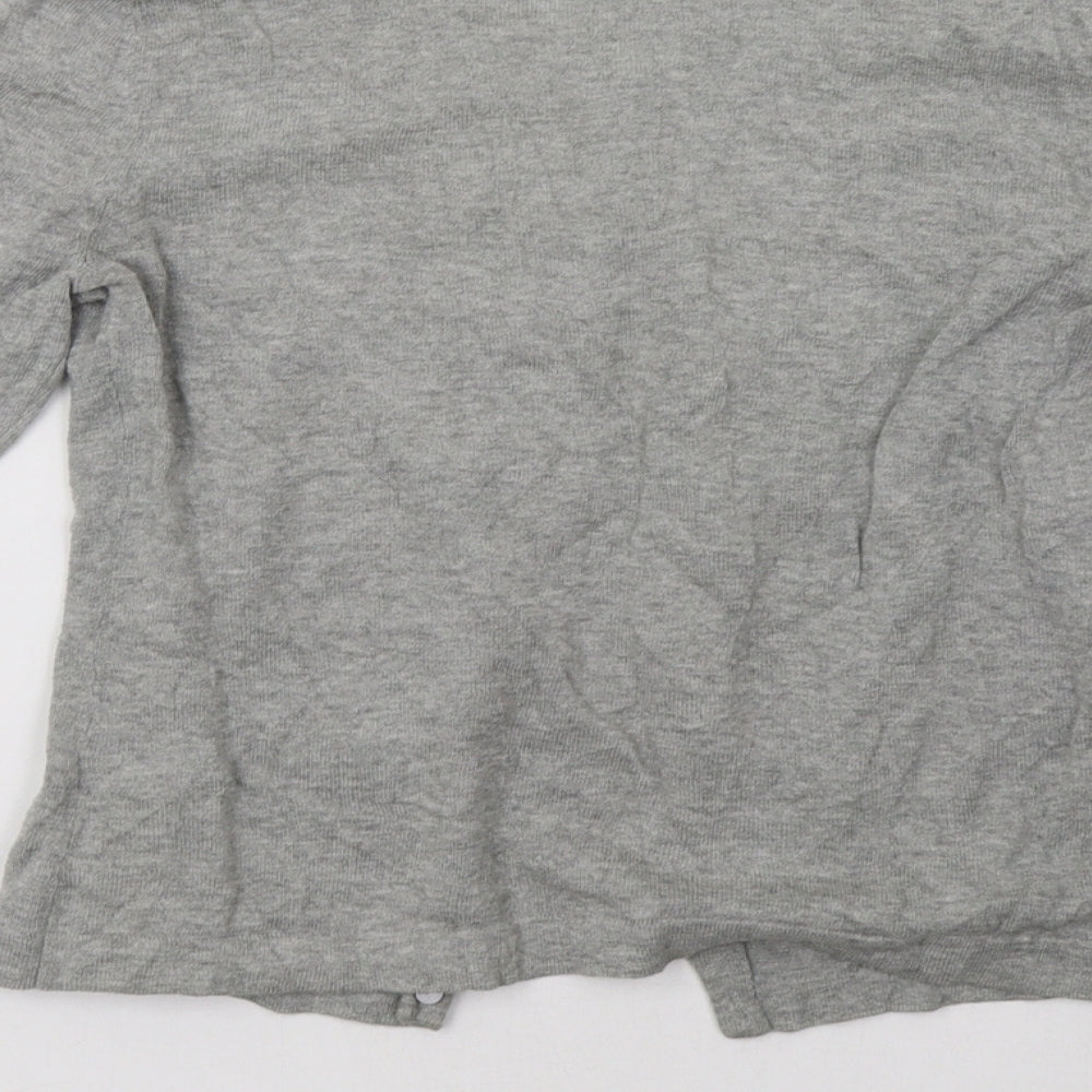 Womens UK Size M Old Navy Grey Cardigan Jumper