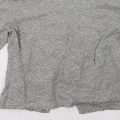 Womens UK Size M Old Navy Grey Cardigan Jumper