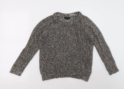 Topshop Womens Brown   Pullover Sweatshirt Size 6
