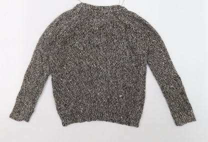 Topshop Womens Brown   Pullover Sweatshirt Size 6