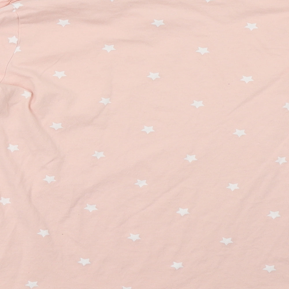 George Girls Pink Polka Dot   Pyjama Top Size 12 Years