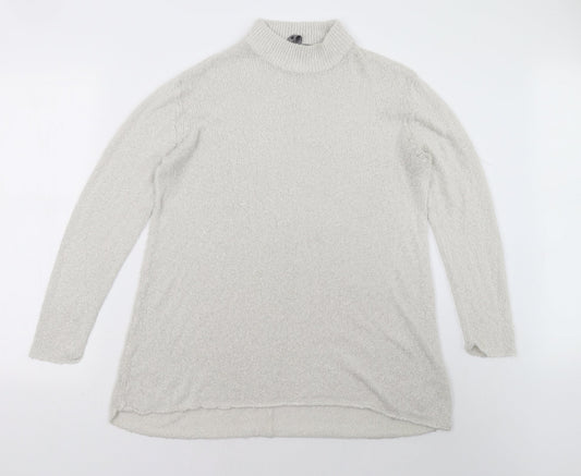 H&M Womens Beige   Pullover Sweatshirt Size M