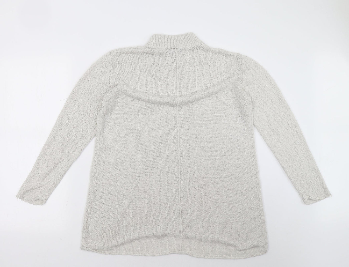 H&M Womens Beige   Pullover Sweatshirt Size M
