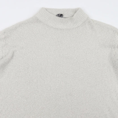 H&M Womens Beige   Pullover Sweatshirt Size M