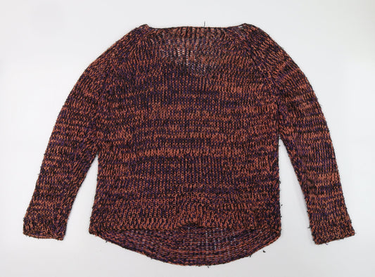 H&M Womens Pink   Pullover Sweatshirt Size L