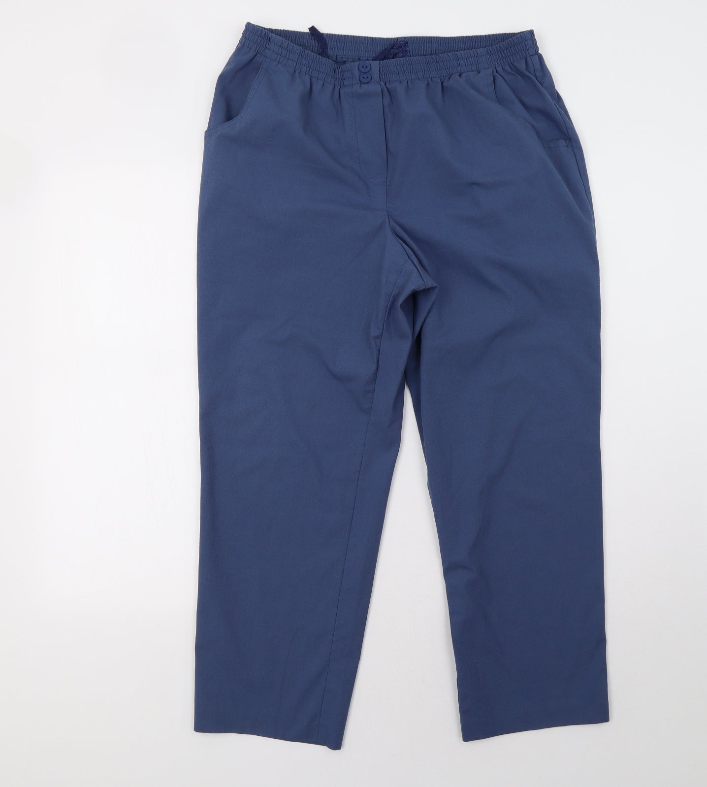 trevira Womens Blue   Trousers  Size 18 L28 in