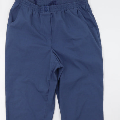 trevira Womens Blue   Trousers  Size 18 L28 in