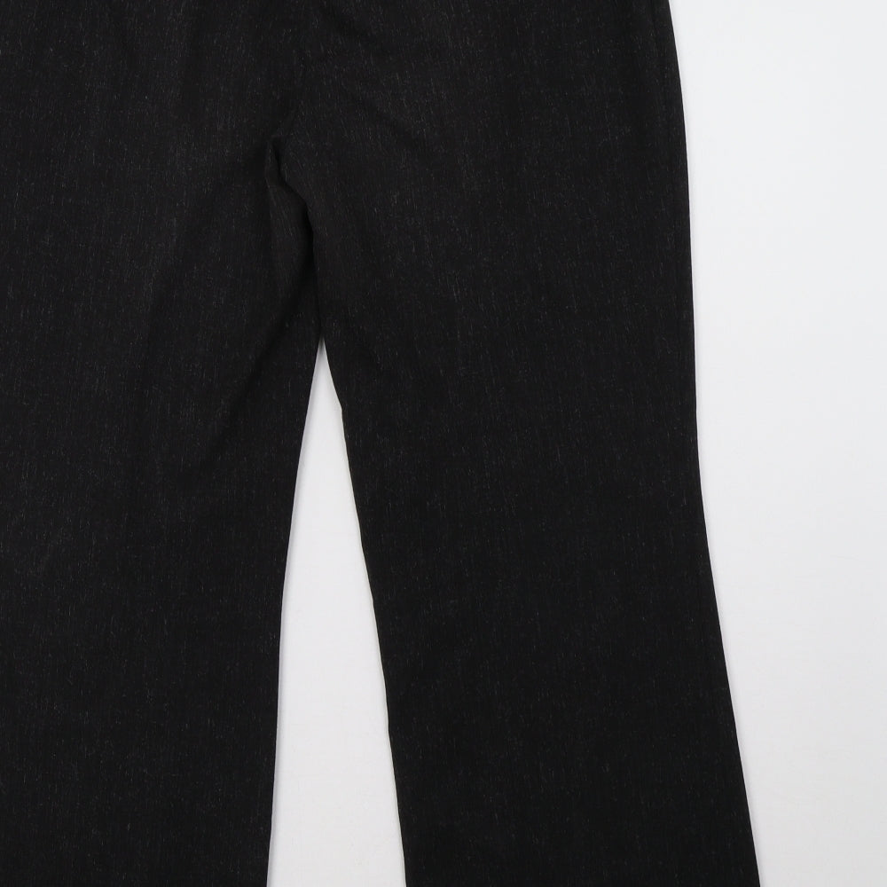 Womens UK Size 14 Marks and Spencer Regular Fit  Black Trousers