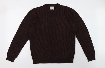 George Mens Red   Pullover Sweatshirt Size M