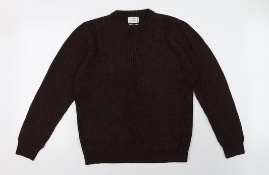 George Mens Red   Pullover Sweatshirt Size M