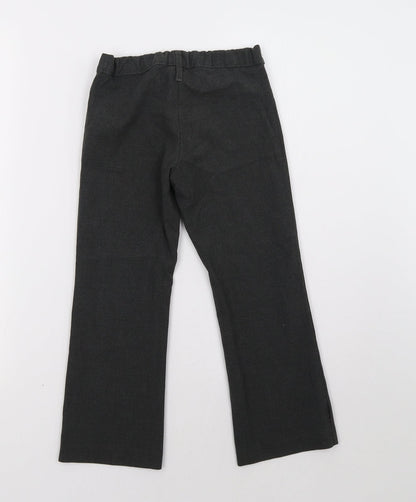 Marks and Spencer Girls Grey    Trousers Size 5-6 Years - School Wear