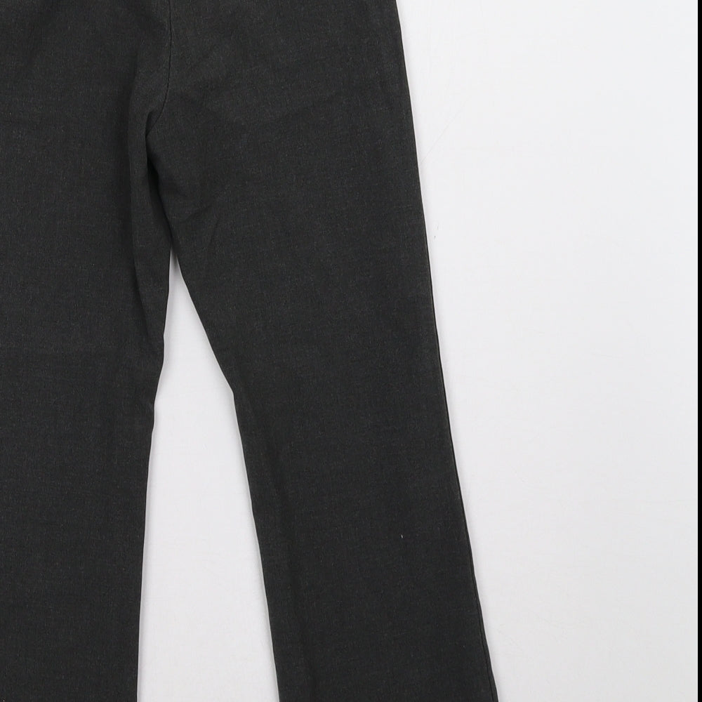 Marks and Spencer Girls Grey    Trousers Size 5-6 Years - School Wear