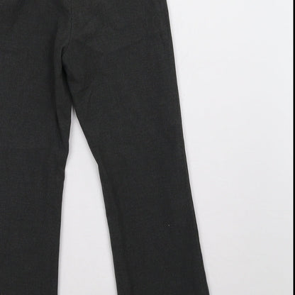 Marks and Spencer Girls Grey    Trousers Size 5-6 Years - School Wear