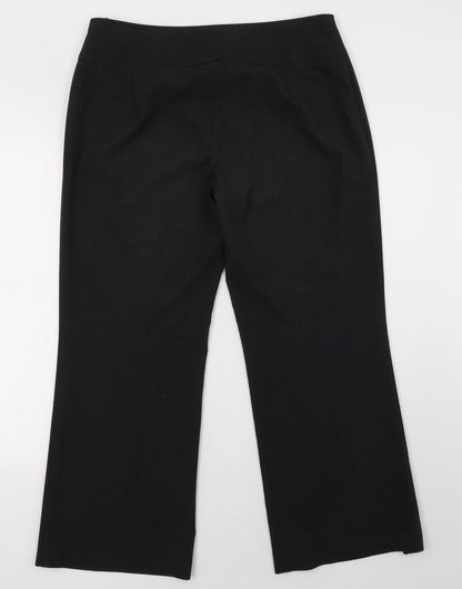 Womens UK Size 14 Marks and Spencer Regular Fit  Grey Trousers