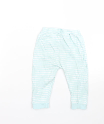 George Girls Blue Striped  Cami Pyjama Pants Size 12-18 Months
