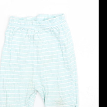George Girls Blue Striped  Cami Pyjama Pants Size 12-18 Months