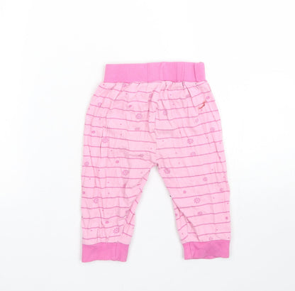 In the night garden Girls Pink Striped  Cami Pyjama Pants Size 18-24 Months