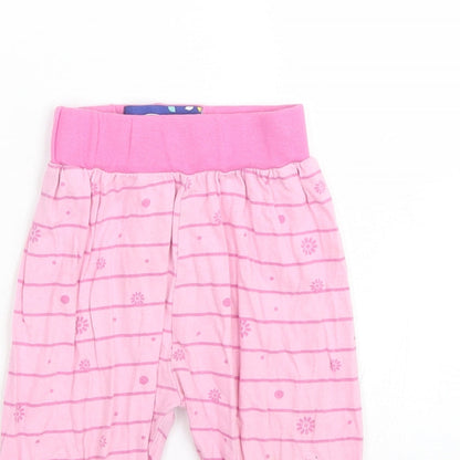 In the night garden Girls Pink Striped  Cami Pyjama Pants Size 18-24 Months