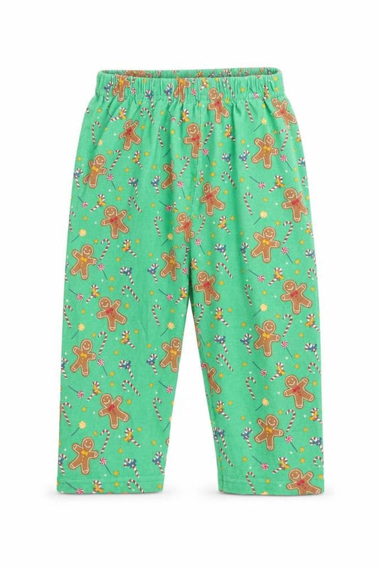 Preworn Boys Green   Cami Pyjama Pants Size 18-24 Months  - Christmas
