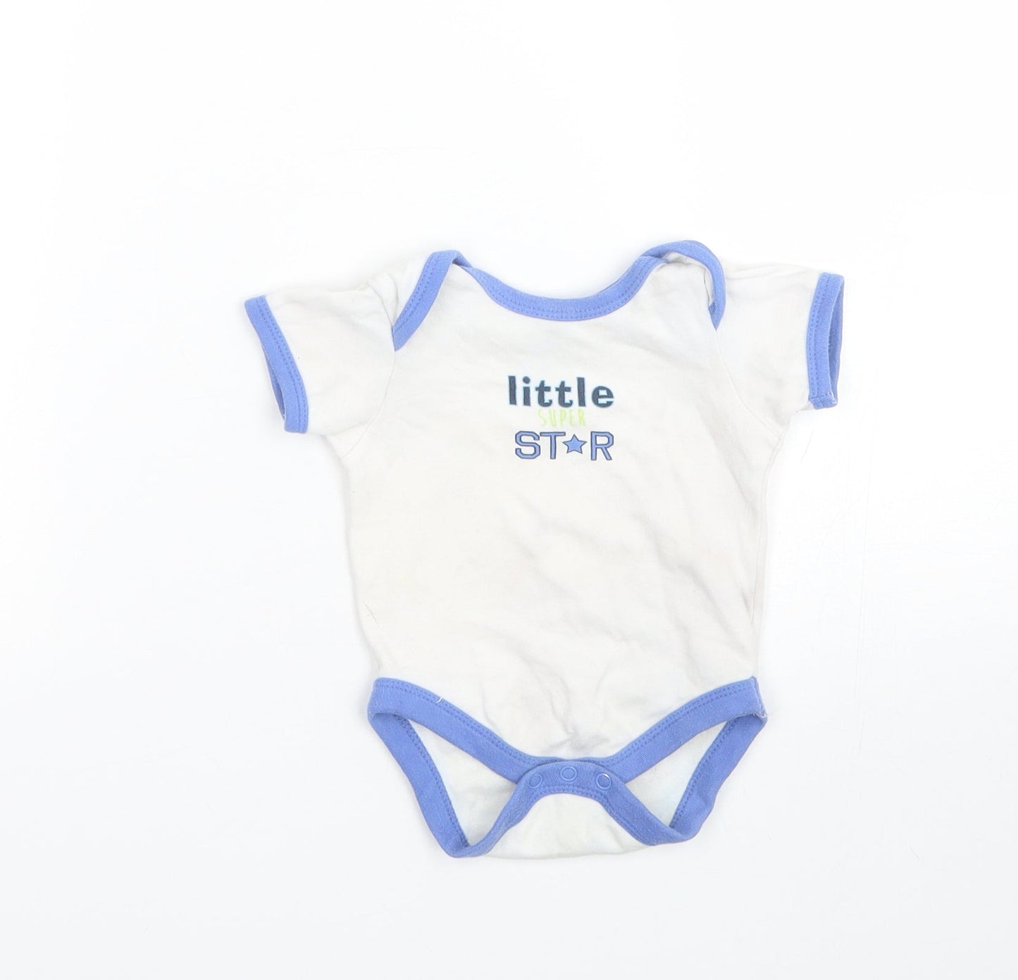 Little loud Baby White   Babygrow One-Piece Size 0-3 Months