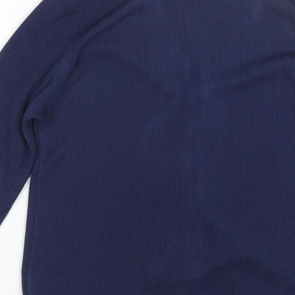 Elegant Body Womens Blue   Cardigan Jumper Size L