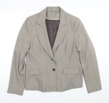 F&F Womens Brown   Jacket Suit Size 16