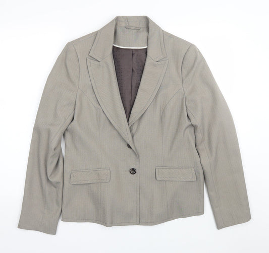 F&F Womens Brown   Jacket Suit Size 16