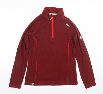 Womens UK Size 8 Regetta Red Pullover Sweatshirt