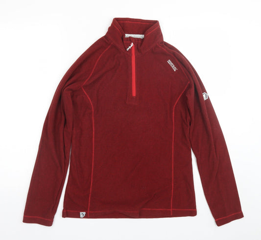 Womens UK Size 8 Regetta Red Pullover Sweatshirt