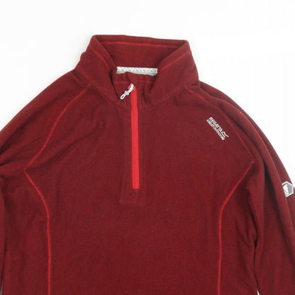 Womens UK Size 8 Regetta Red Pullover Sweatshirt