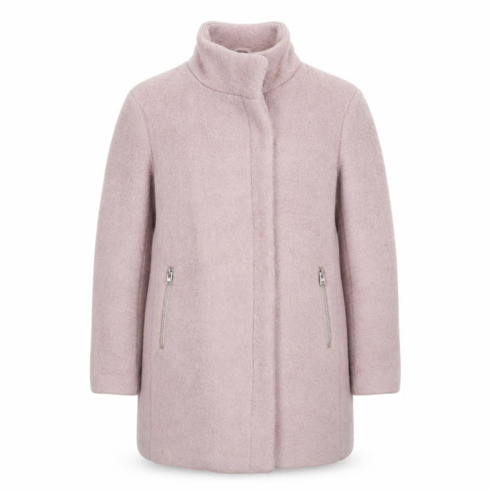 Womens UK Size 4 H&M Pink Trench Coat