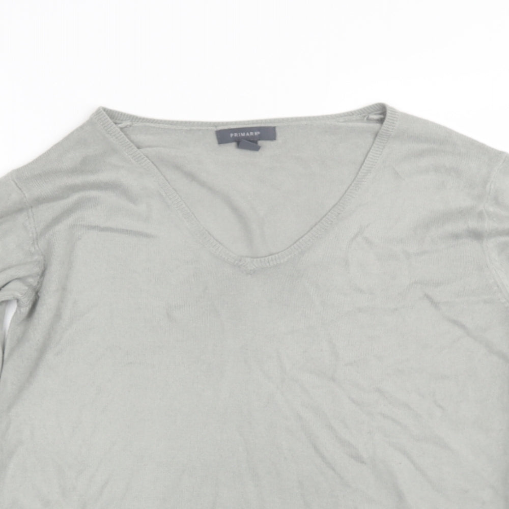 Primark Womens Grey   Pullover Jumper Size M