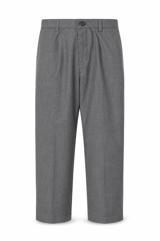 Preworn Boys Grey   Dress Pants Trousers Size 9 Months - School uniform