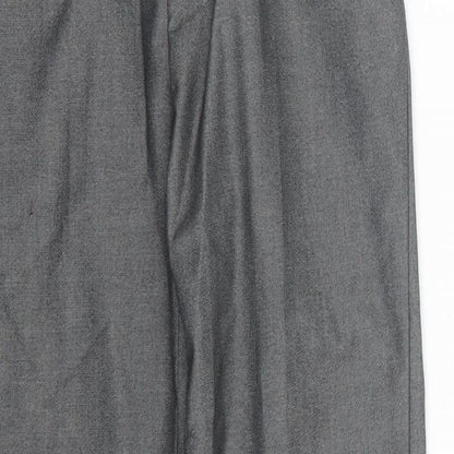 Preworn Boys Grey   Dress Pants Trousers Size 9 Months - School uniform
