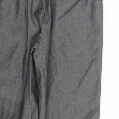 Preworn Boys Grey   Dress Pants Trousers Size 9 Months - School uniform