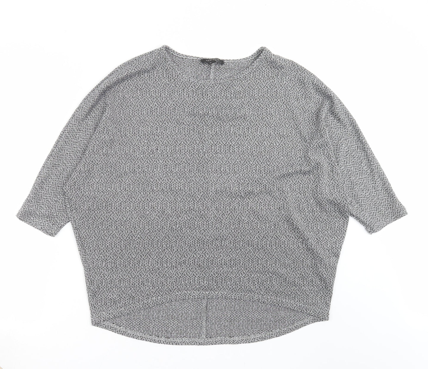 Womens UK Size M New Look Grey Pullover Jumper