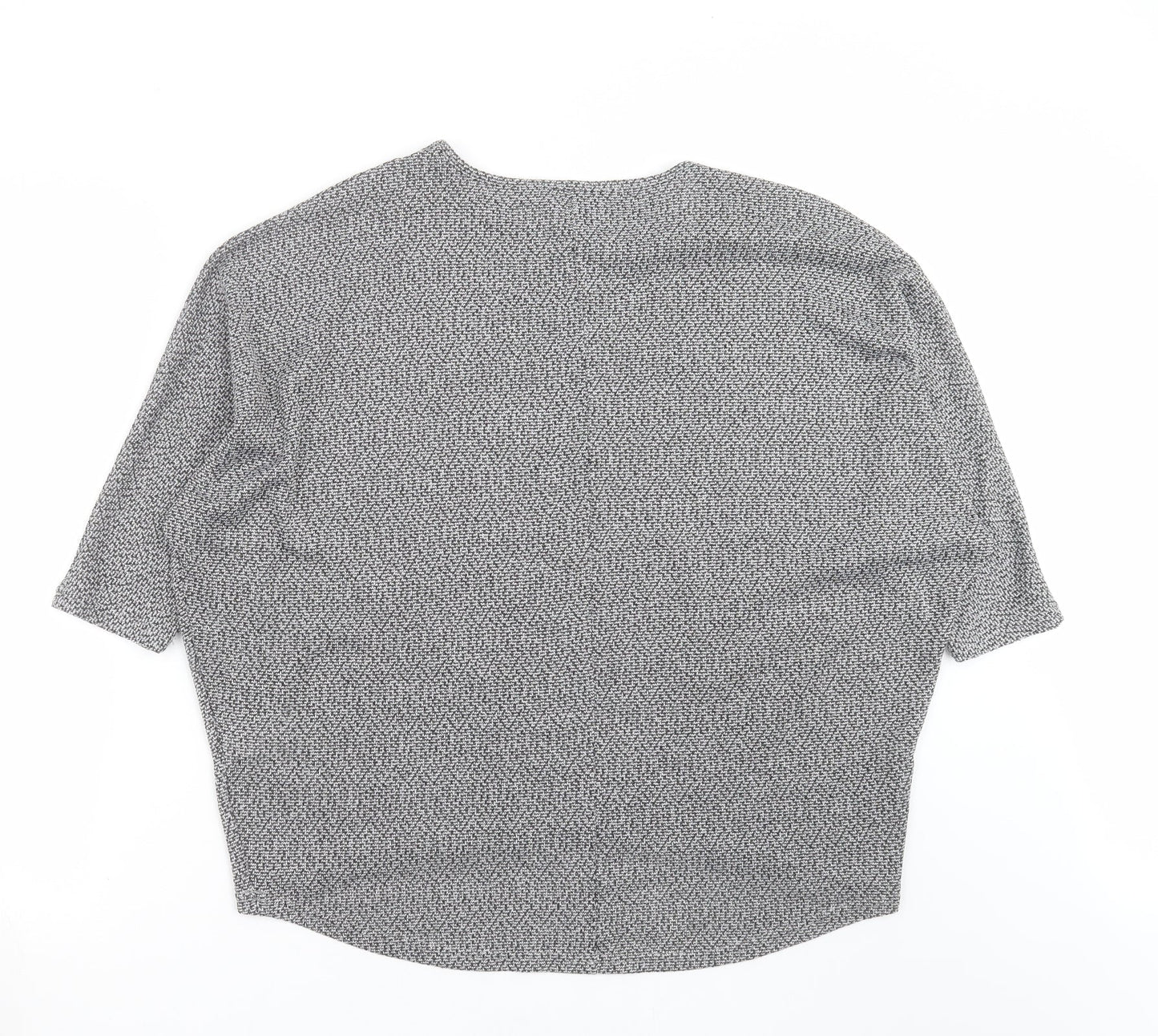 Womens UK Size M New Look Grey Pullover Jumper