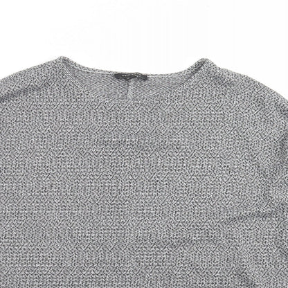 Womens UK Size M New Look Grey Pullover Jumper