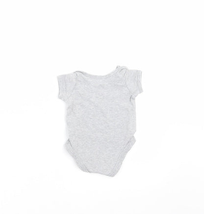 BHS Baby Grey   Babygrow One-Piece Size Newborn  - little dude