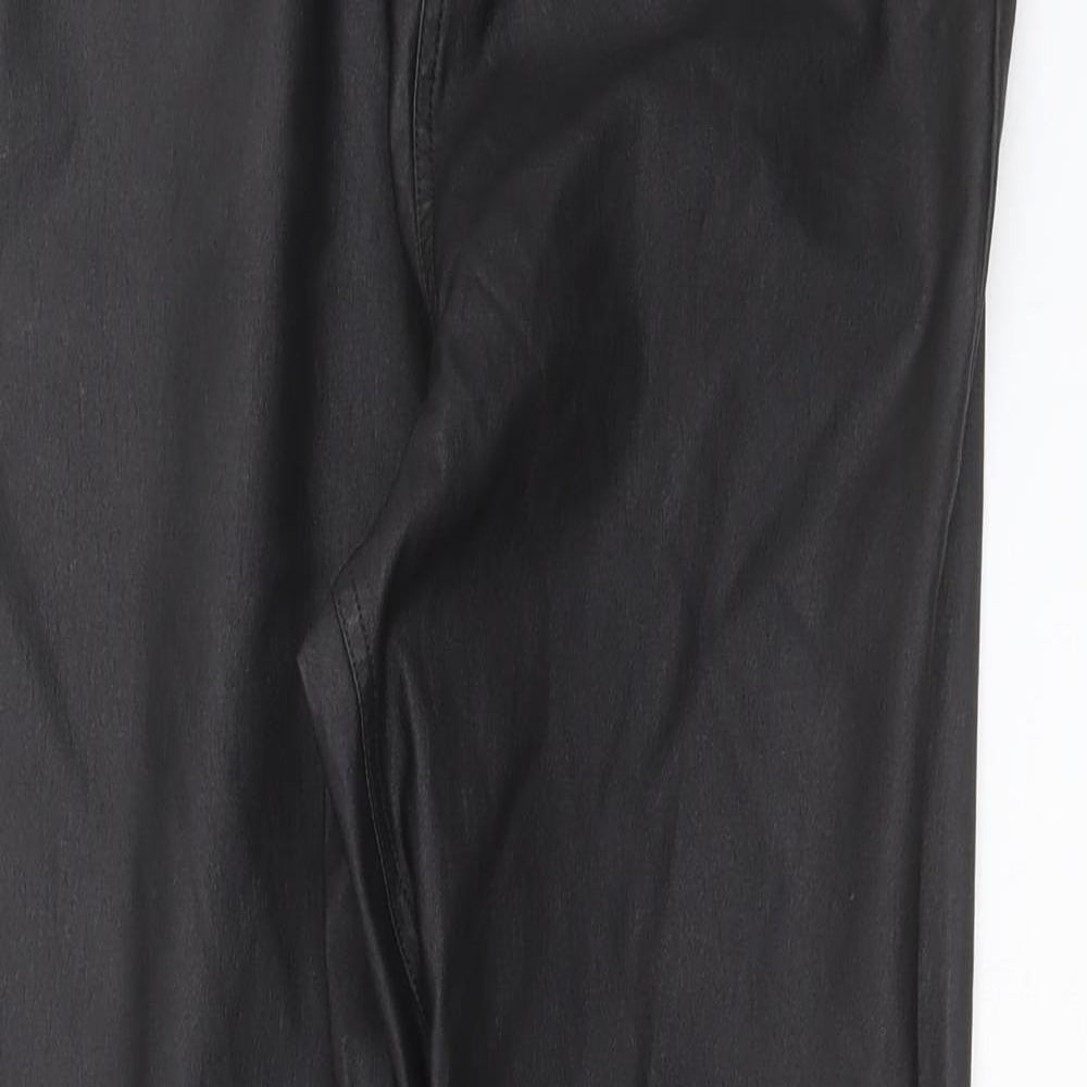 F&F Womens Black   Trousers  Size 14 L28 in
