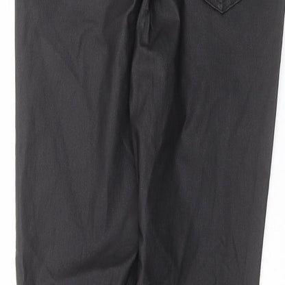 F&F Womens Black   Trousers  Size 14 L28 in