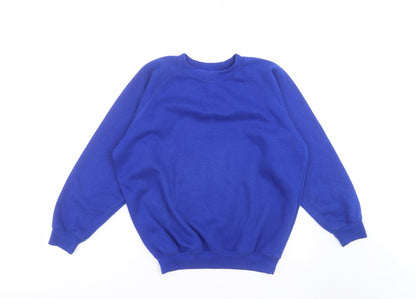 westex Girls Blue   Pullover Sweatshirt Size 12-13 Years  - school