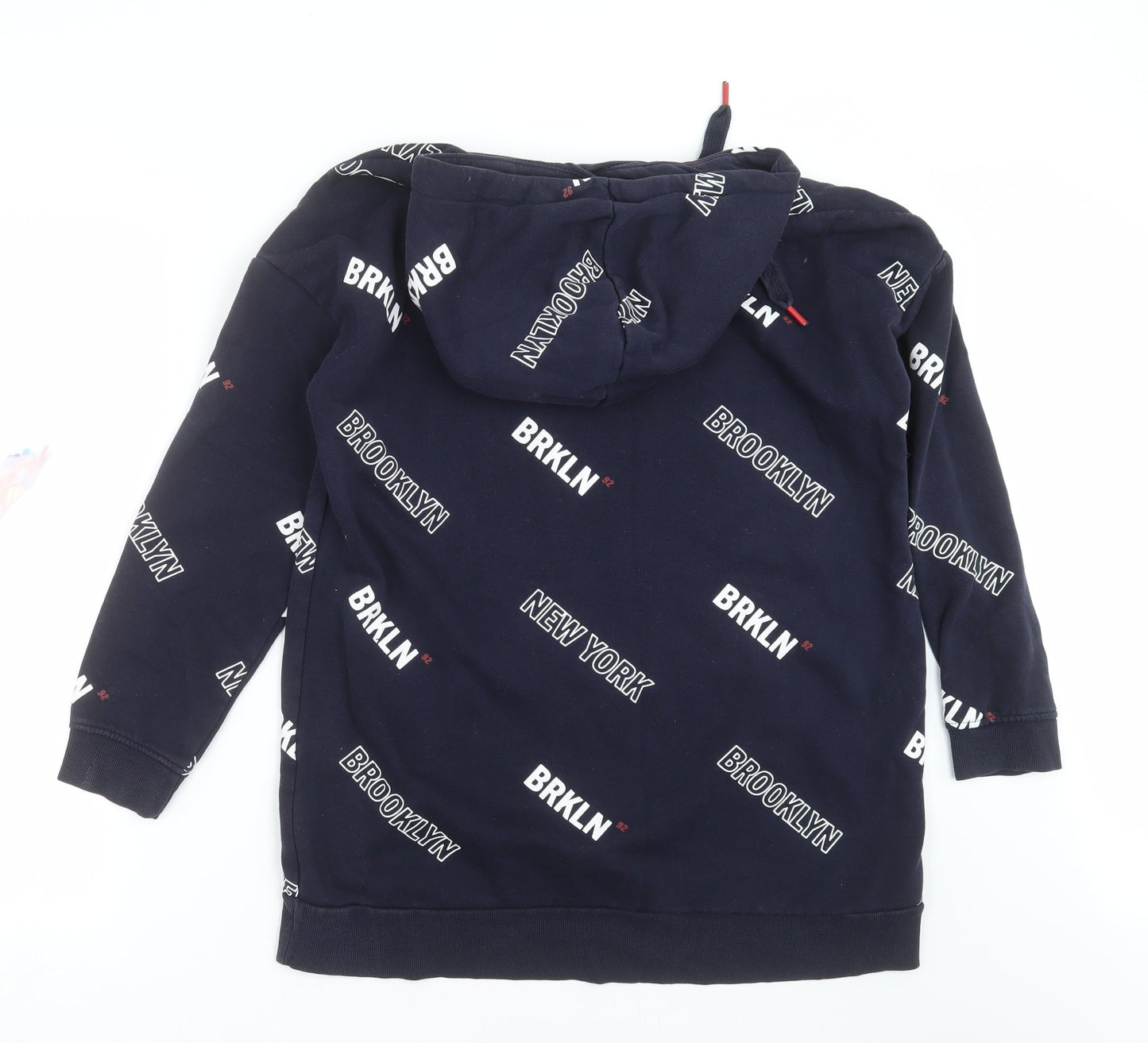 Womens UK Size M Divided by H&M Blue Pullover Hoodie